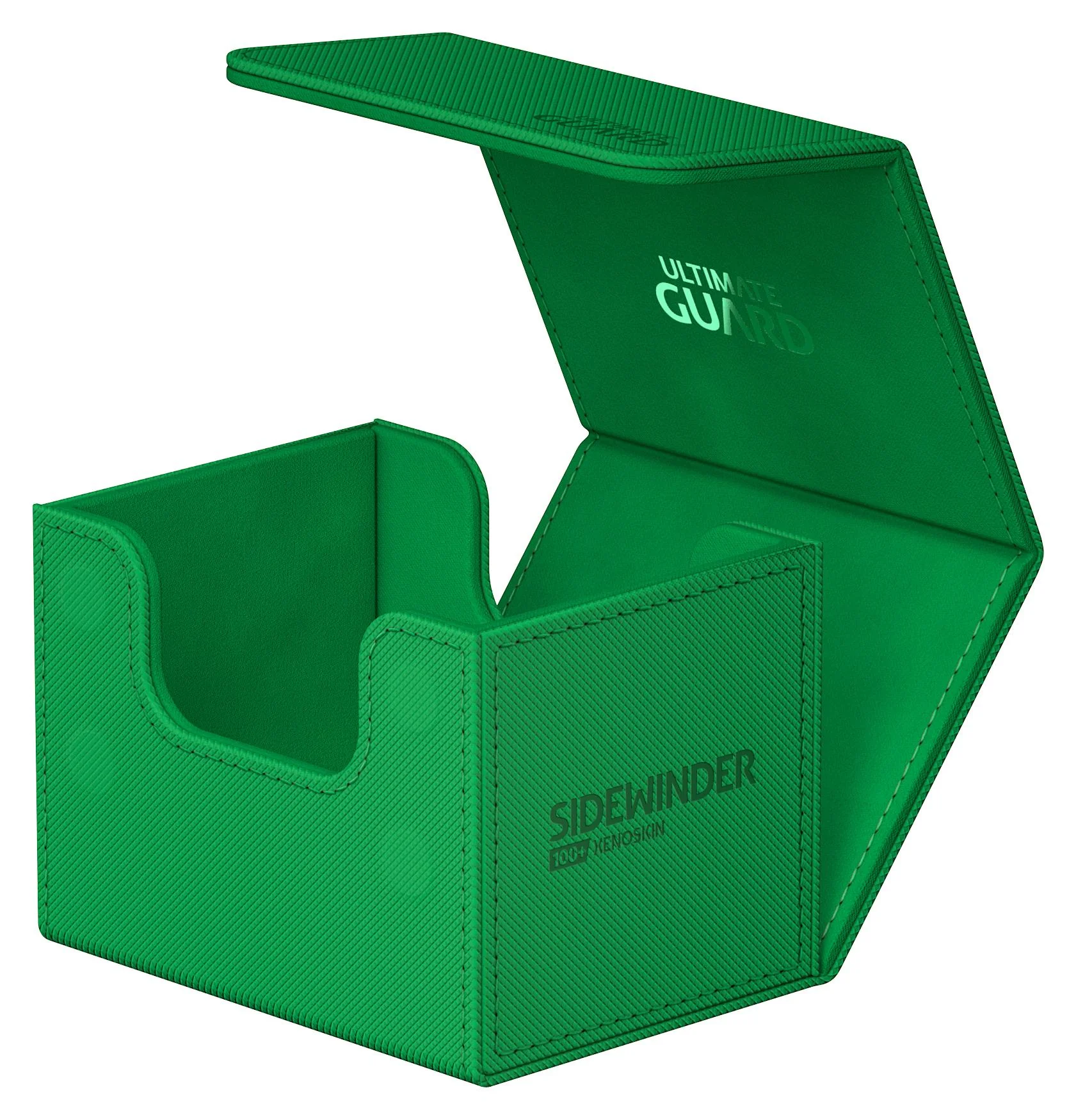 Ultimate Guard Sidewinder XenoSkin Monocolor Deck Case - 100+ - Green - Image 2