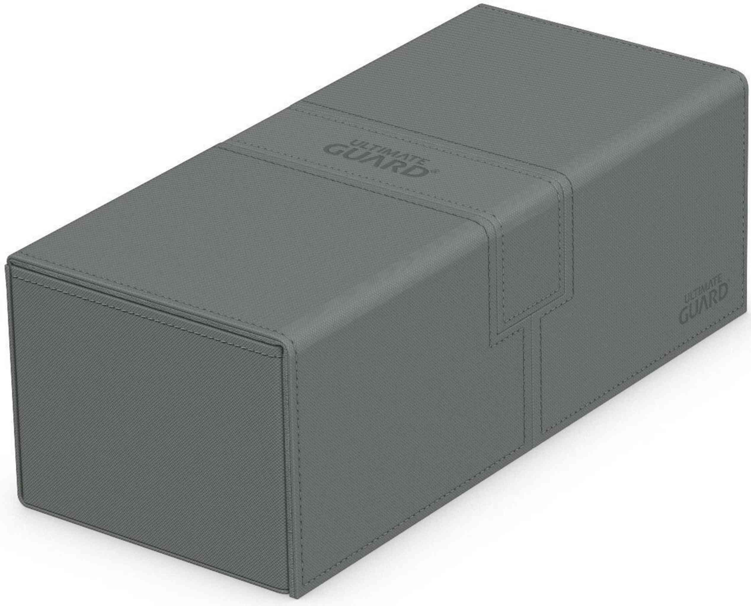 Ultimate Guard Twin Flip'n'Tray Monocolor Deck Case - 266+ - Grey