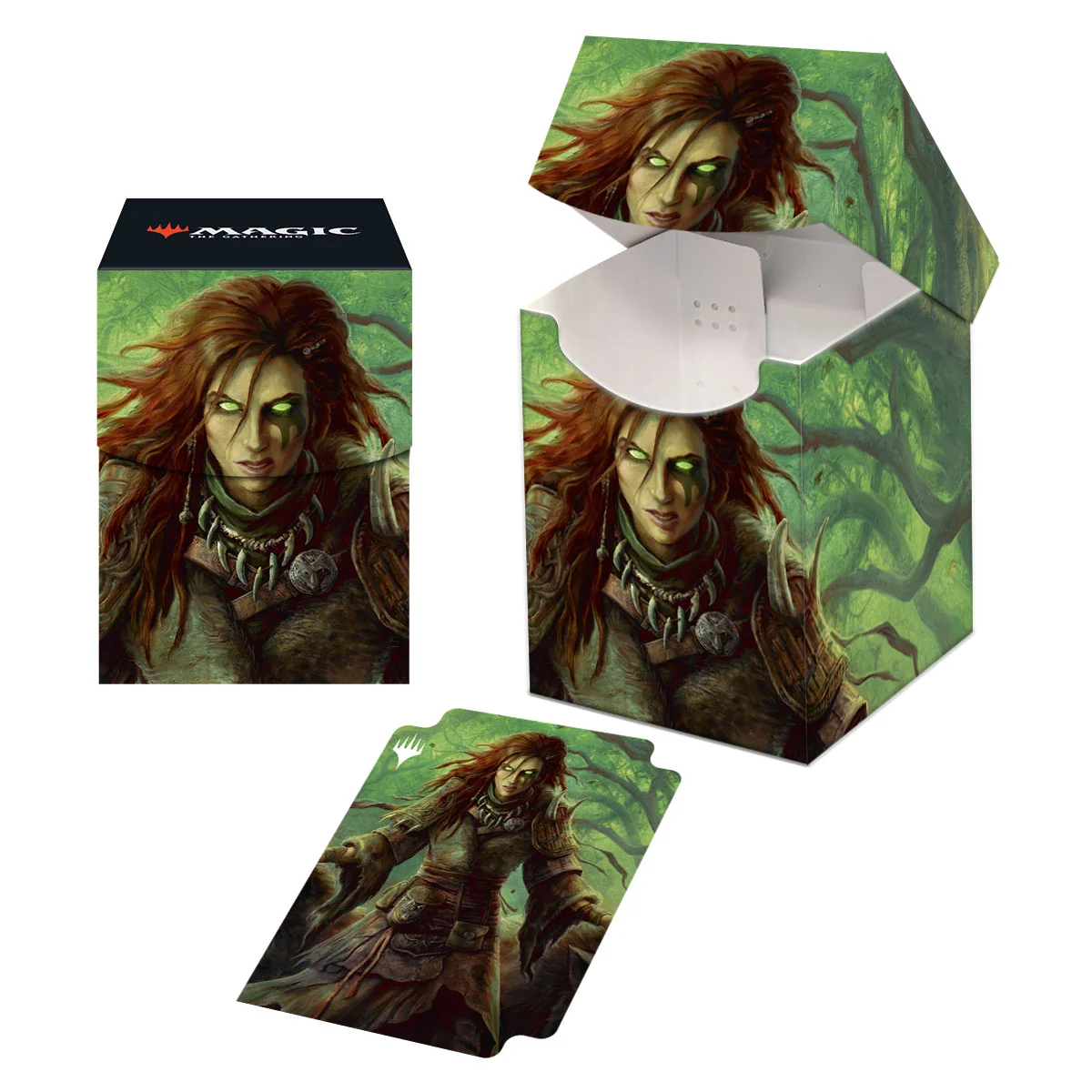 Ultra Pro Deck Box - 100+ - Faldorn, Dread Wolf Herald