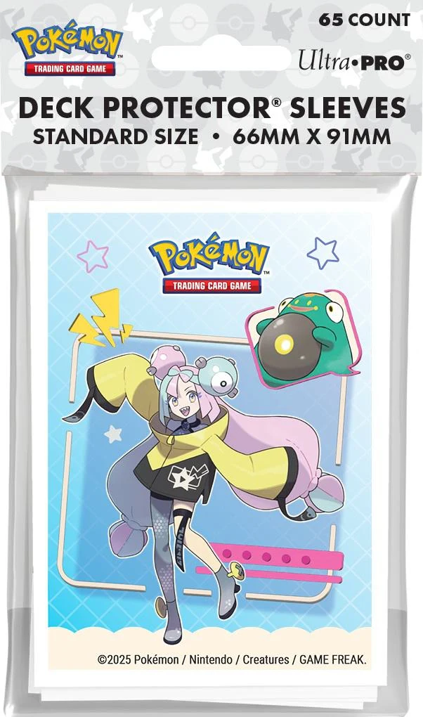 Ultra Pro Pokémon Deck Protector Sleeves - Standard Size - 65ct - Iono and Bellibolt