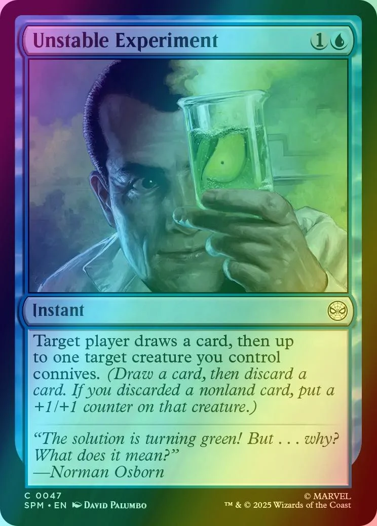 Unstable Experiment [47] [Marvel's Spider-Man] [Foil]