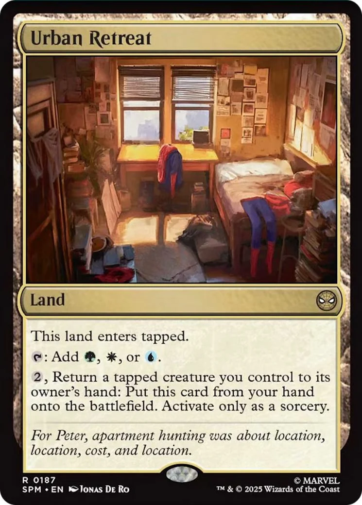 Urban Retreat [187] [Marvel's Spider-Man] [Non-Foil]