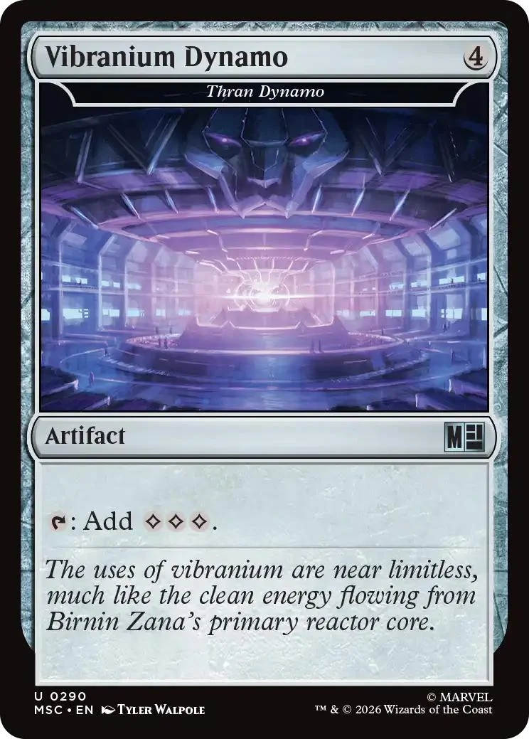 Vibranium Dynamo - Thran Dynamo [290] [Marvel Super Heroes: Commander] [Non-Foil]