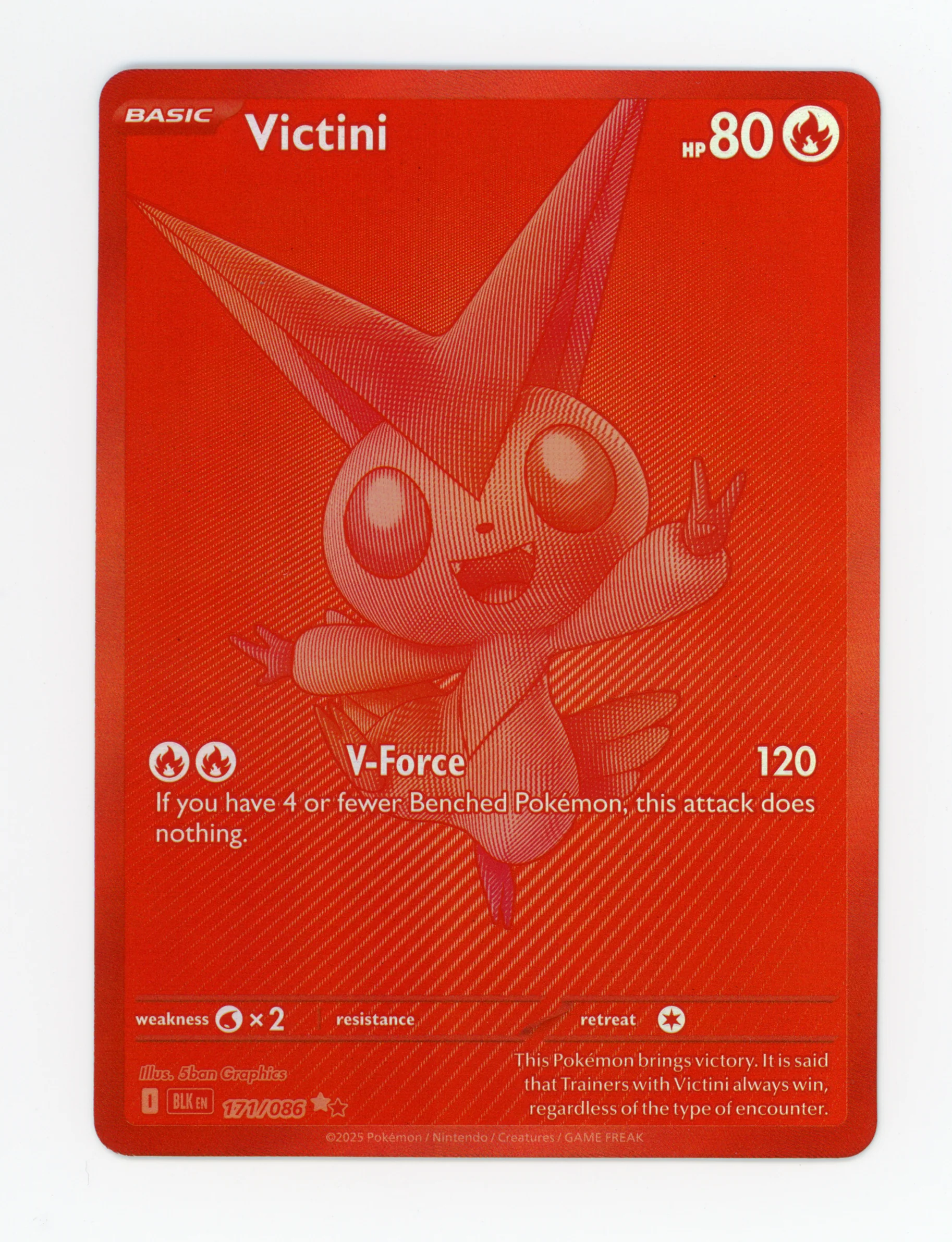 Victini — Black White Rare — ID 16291