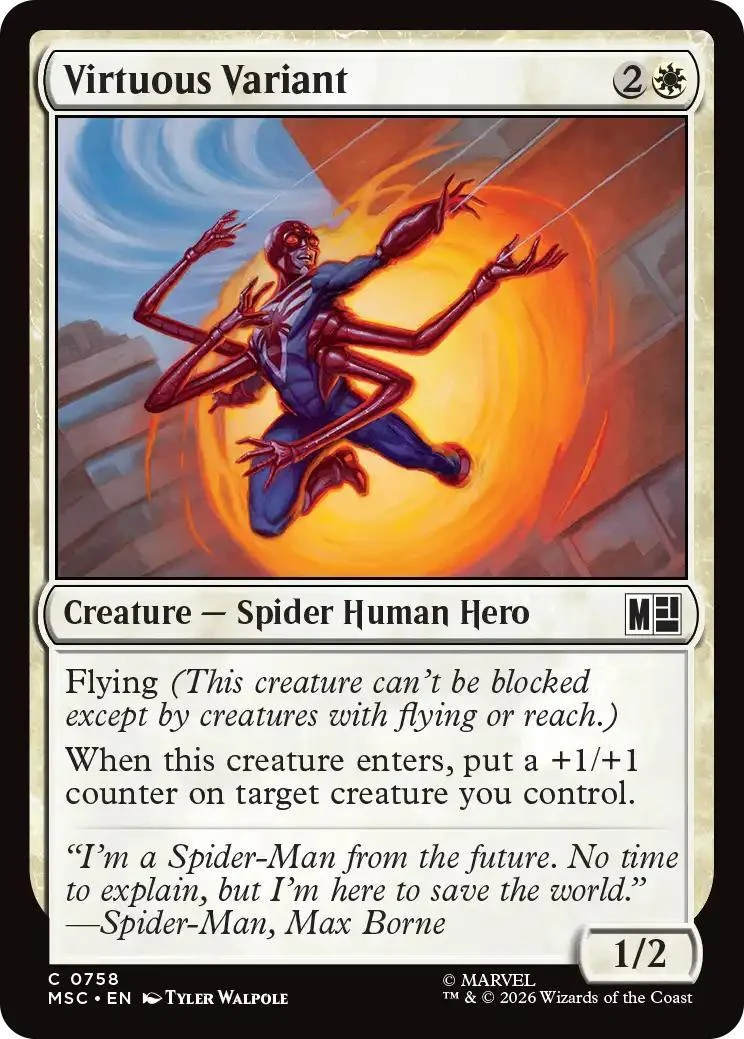 Virtuous Variant [758] [Jumpstart] [Welcome Deck] [Marvel Super Heroes: Commander] [Non-Foil]