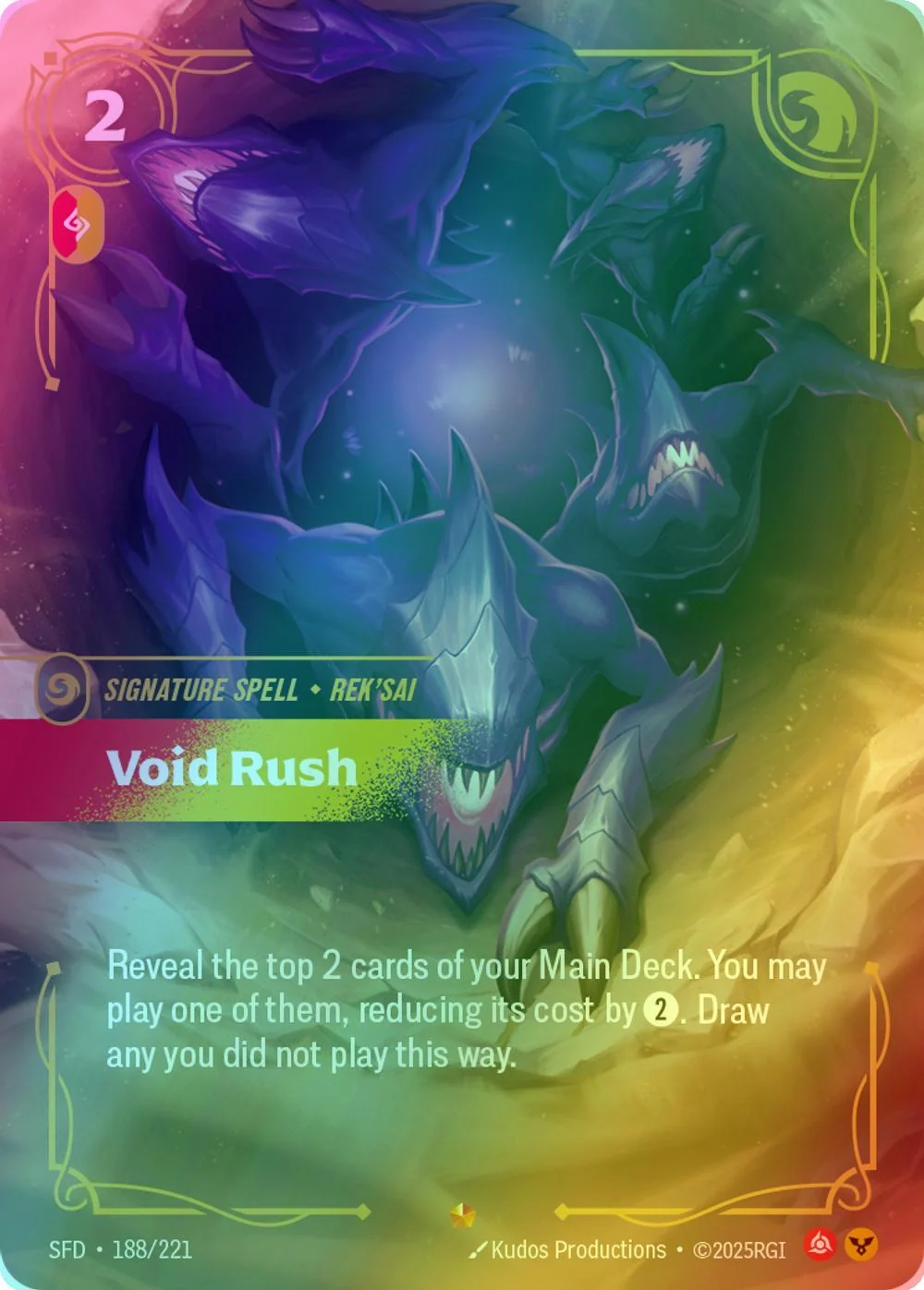 Void Rush - 188/221 [Spiritforged] [Foil]
