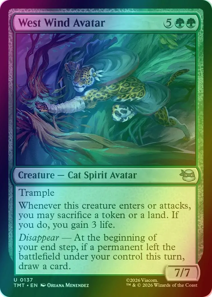West Wind Avatar [137] [Teenage Mutant Ninja Turtles] [Foil]