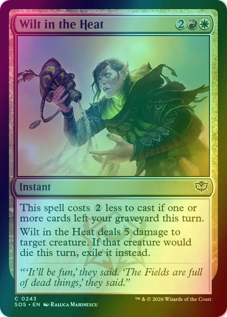 Wilt in the Heat [243] [Secrets of Strixhaven] [Foil]