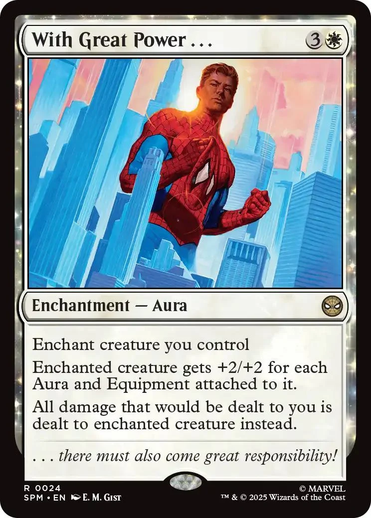 With Great Power . . . [24] [Marvel's Spider-Man] [Non-Foil]