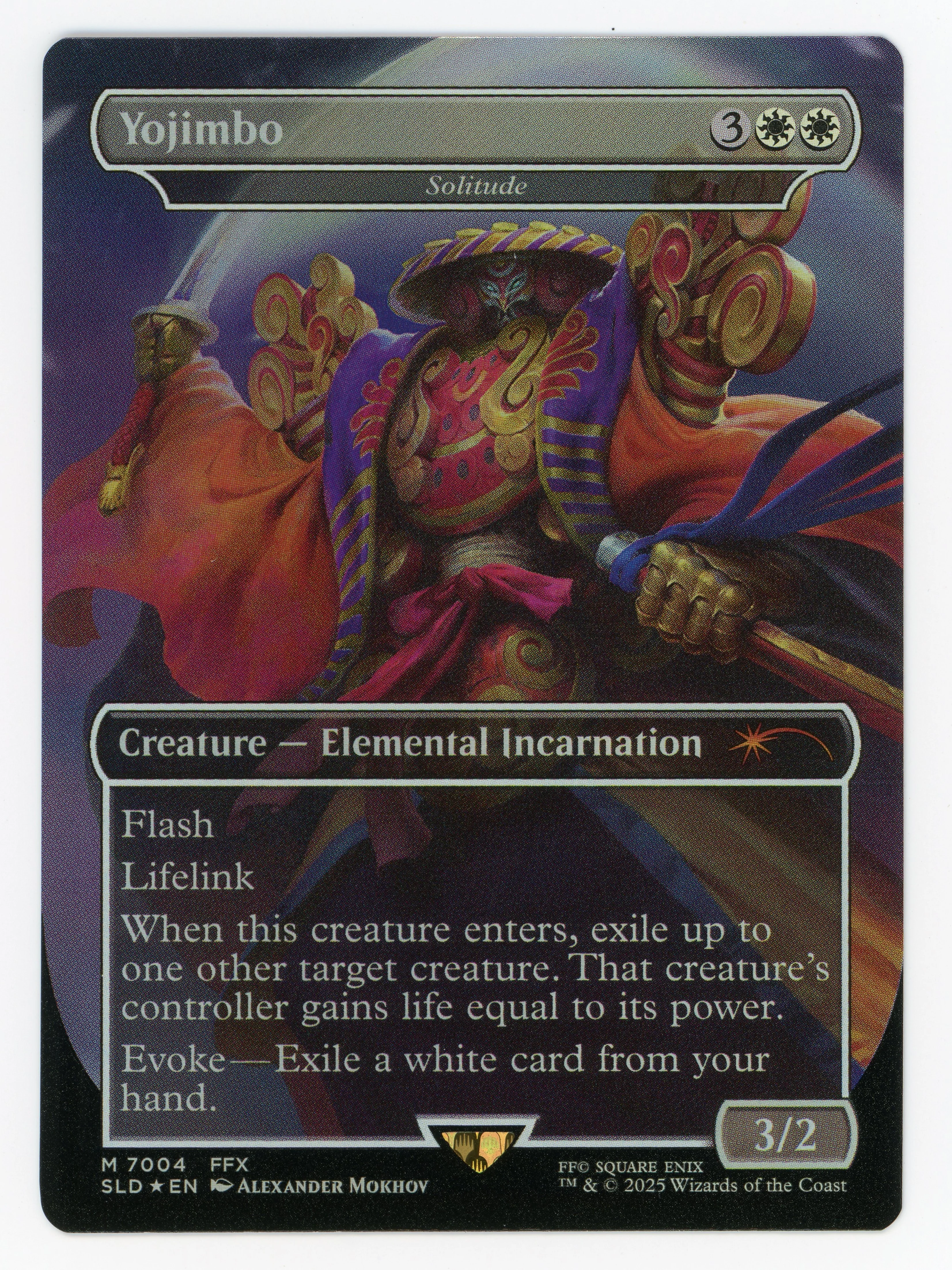 Yojimbo - Solitude — Borderless|FINAL FANTASY|Foil — Scan 15973