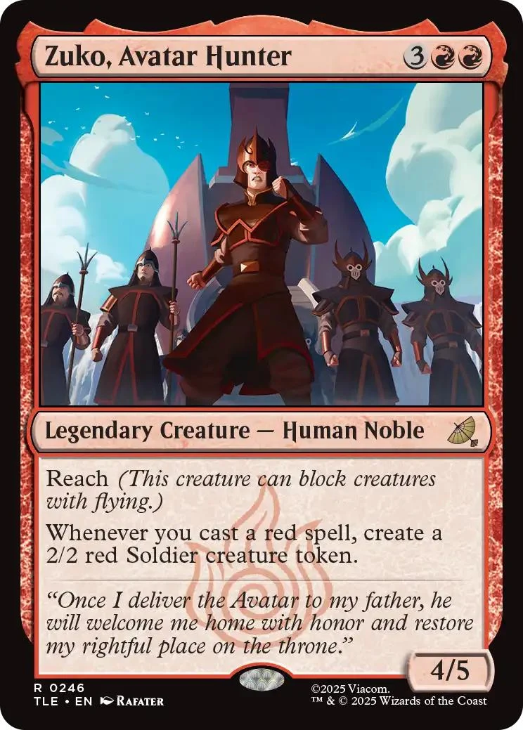Zuko, Avatar Hunter [246] [Avatar: The Last Airbender Eternal] [Non-Foil]